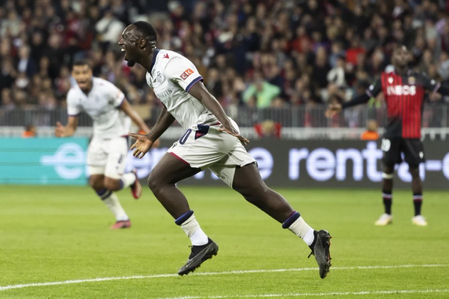 Der eingewechselte Jean-Kévin Augustin erzielt das 1:1 in der Schlussphase.
