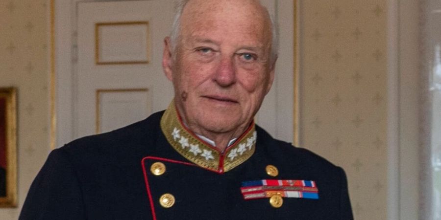 Sorge um den norwegischen König: Harald V. befindet sich seit August 2022 zum dritten Mal im Krankenhaus.