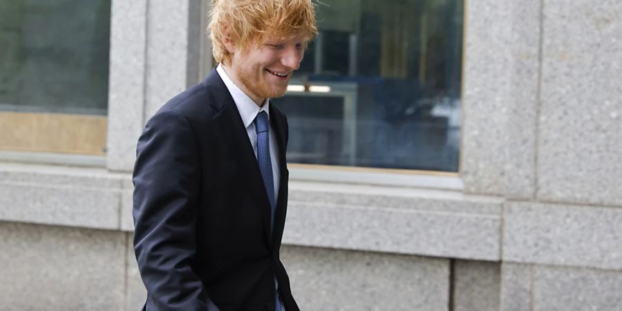 Ed Sheeran, Sänger aus Grossbritannien, bekommt Recht in einem Prozess wegen angeblicher Copyright-Verletzung. Foto: Stefan Jeremiah/AP/dpa