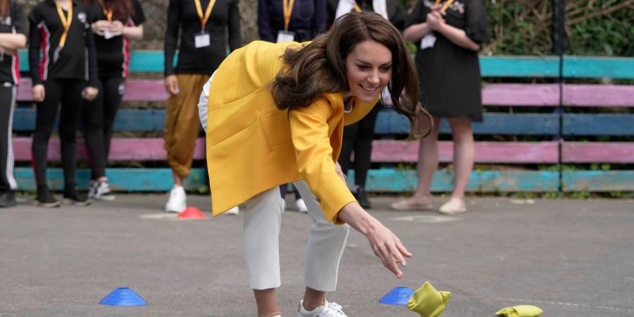 Prinzessin Kate während ihres Besuchs in Bath.