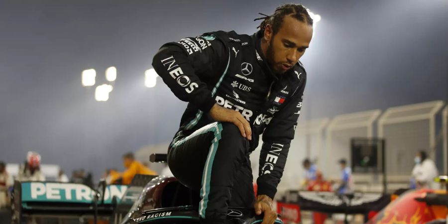 Lewis Hamilton Mercedes Bahrain