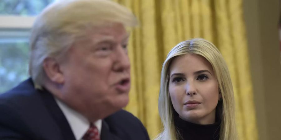 Bahnt sich da ein Streit zwischen Donald Trump und seiner Tochter Ivanka an?