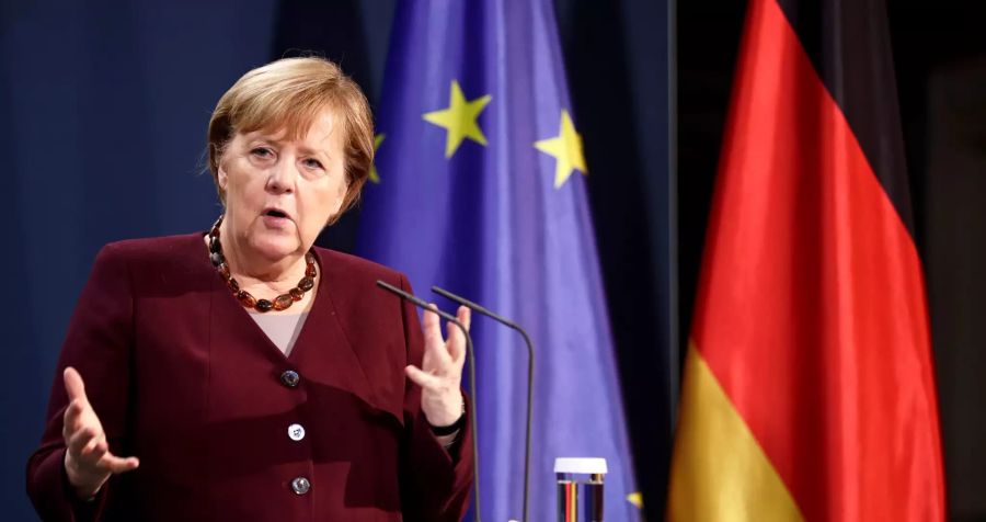 Pressekonferenz Bundeskanzlerin Merkel