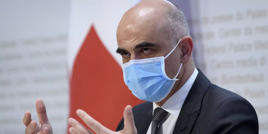 Alain Berset Bundesrat Coronavirus