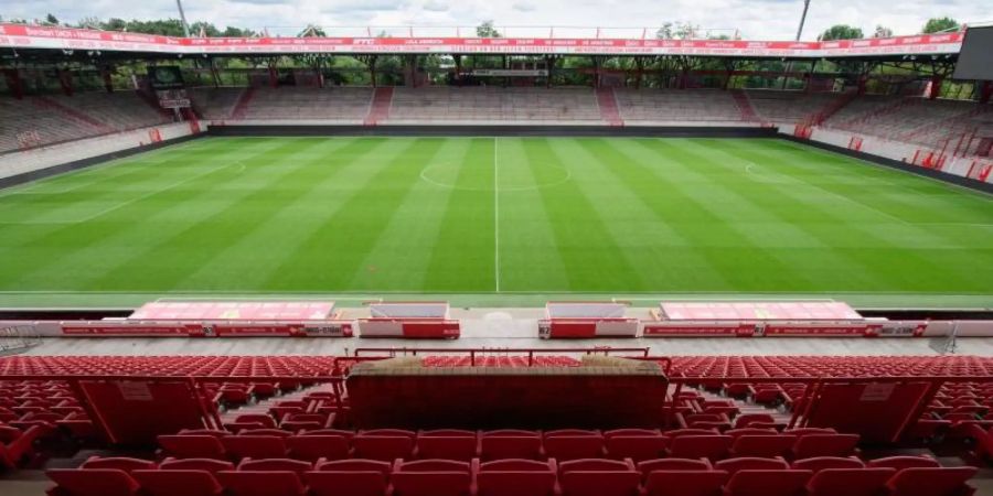 Union Berlin plant weiter den Ausbau des Stadions An der Alten Försterei. Foto: Soeren Stache/dpa-Zentralbild/dpa