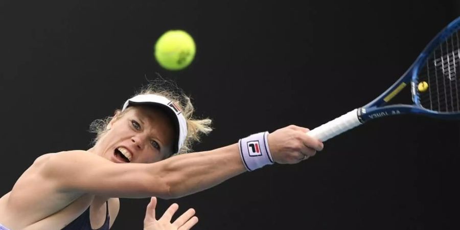 Startet mit einem Sieg ins neue Tennis-Jahr: Laura Siegemund. Foto: Andrew Brownbill/AP/dpa