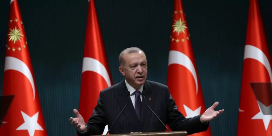 Der türkische Präsident Erdogan