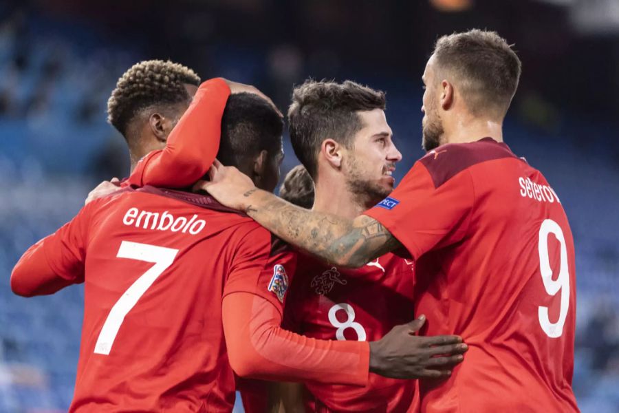 Kommt es zum Sieg am grünen Tisch, feiert die Nati den Klassenerhalt in der Nations League.