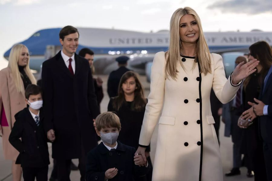 Ivanka Trump, Jared Kushner und ihre Kids beim letzten öffentlichen Auftritt in Washington DC.