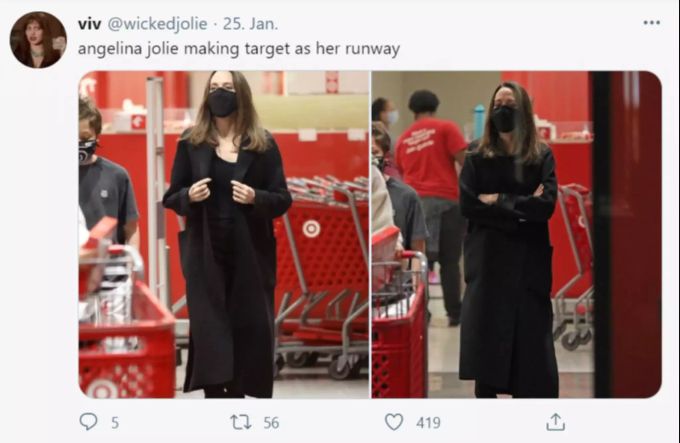 Angelina Jolie geht mit ihren Kindern einkaufen. Angelina Jolie