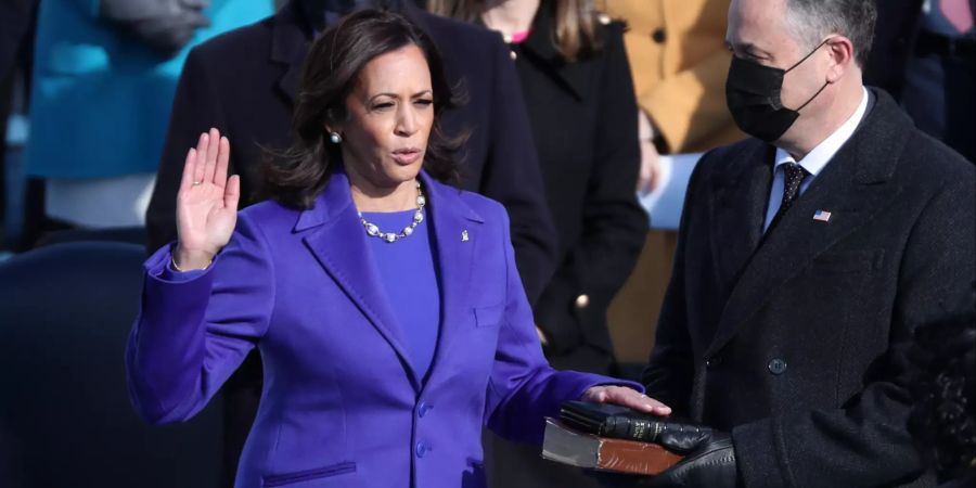 Kamala Harris ist die Vizepräsidentin der USA.