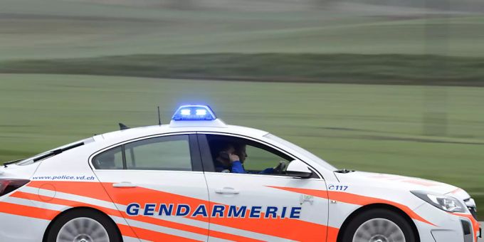 Die Waadtländer Kantonspolizei. (Symbolbild) Waadtländer Kantonspolizei