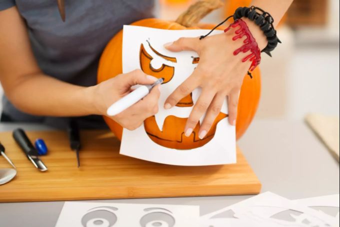 Halloween Ideen für Ihren Kürbis. Halloween