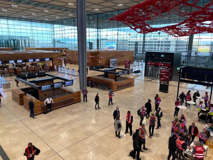Der Flughafen Berlin Brandenburg (BER) wird am 31. Oktober 2020 eröffnet. Flughafen Berlin Brandenburg (BER)