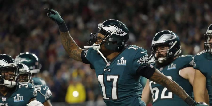 Vier Spieler der Philadelphia Eagles schlugen die Einladung ins Weisse Haus zuerst aus.