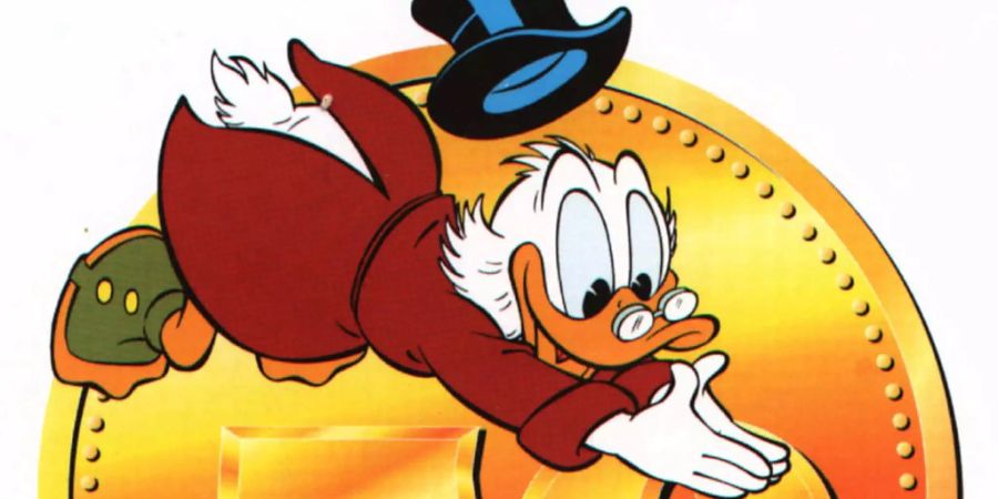 Dagobert Duck heisst auf Englisch Scrooge McDuck.