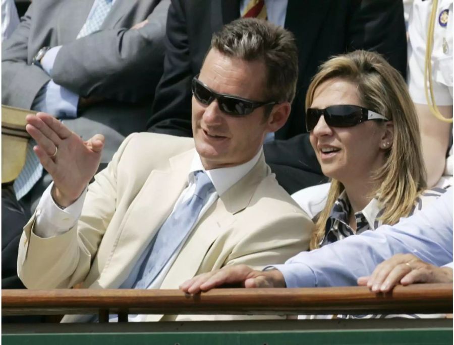 Iñaki Urdangarín und seine Frau Cristina.