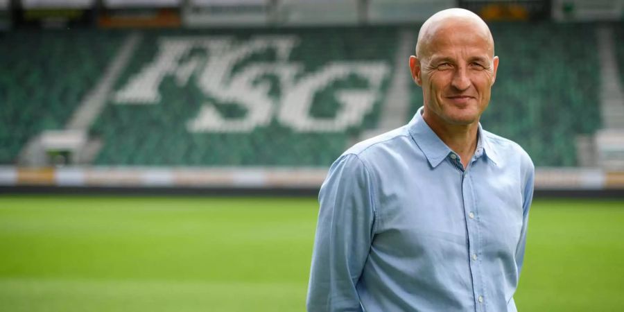 Peter Zeidler will den FC St.Gallen nicht verlassen.