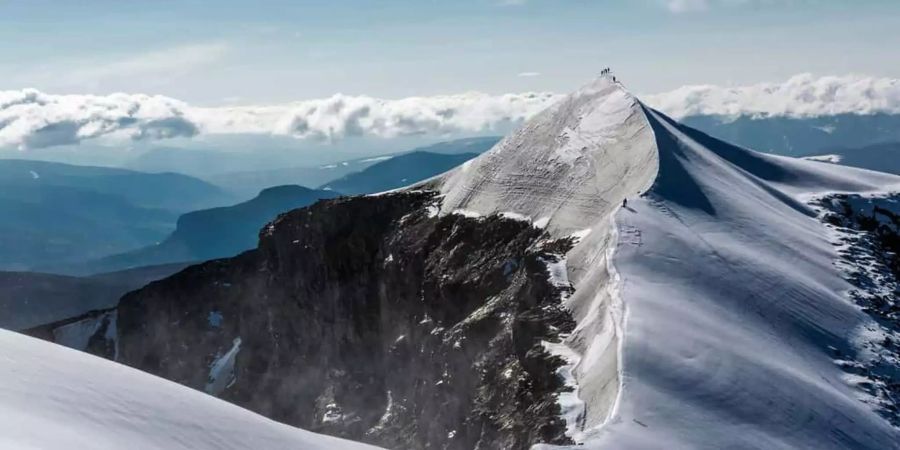 Der Kebnekaise-Berg in Schweden.