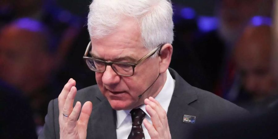 Der polnische Aussenminister Jacek Czaputowicz.