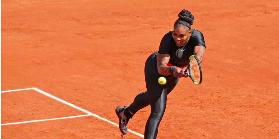 Serena Williams bei den French Open.