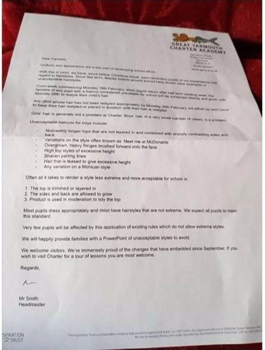 Der Elternbrief.