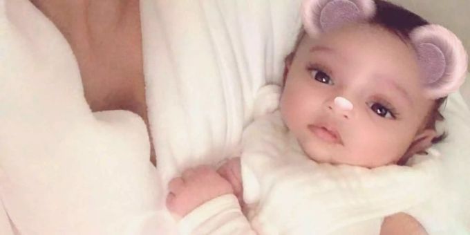 Leihmutter-Baby - Kim Kardashian zeigt Baby Chicago