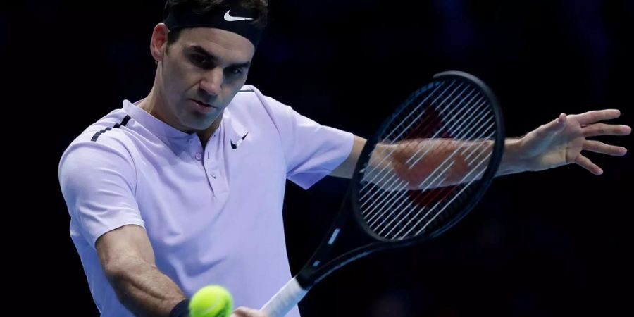 Roger Federer will auch 2018 wieder angreifen.