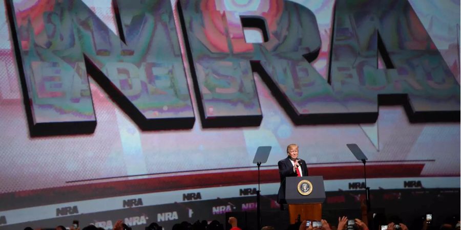 Während der Tagung der NRA kommt es zu weniger Schussverletzungen.