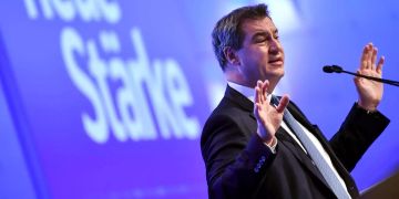 Der neue Parteivorsitz der CSU Markus Söder.