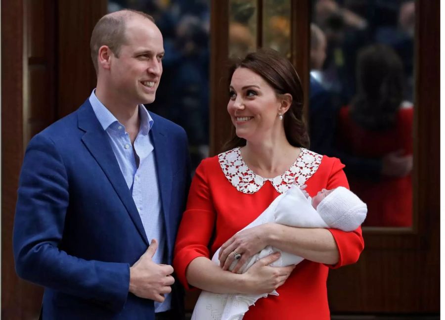 Kate liebt es Mutter zu sein. Hier kurz nach der Geburt ihres jüngsten Sohnes Prinz Louis.