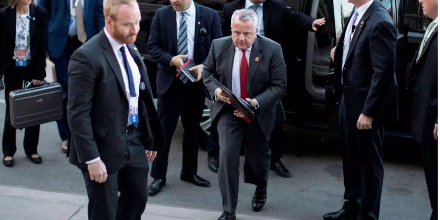 US-Aussenminister John Sullivan reist in Toronto am G7-Treffen an.
