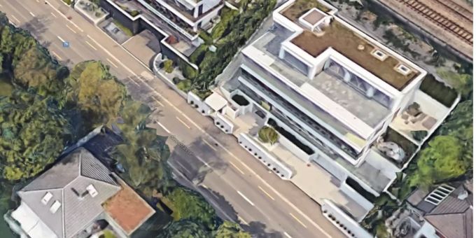 Die Sanierung des 1,1 Kilometer langen Strassenabschnitts musste unterbrochen werden. Die Sanierung des 1,1 Kilometer langen Strassenabschnitts musste unterbrochen werden.