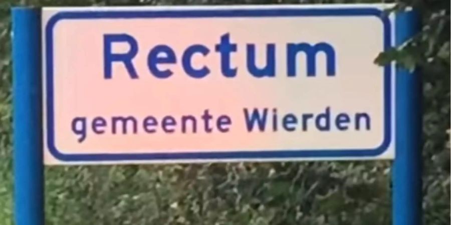 Als einzige holländische Gemeinde schafft es Rectum auf die Liste.