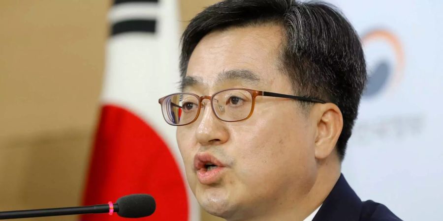 Südkoreas Finanzminister Kim Dong-yeon.