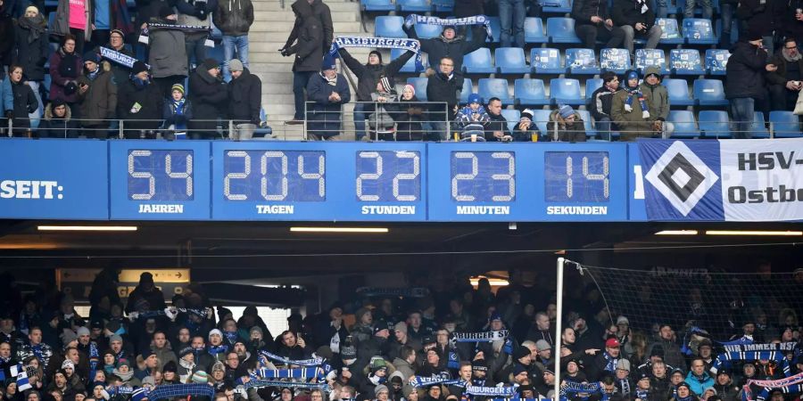 HSV Bundesliga Uhr