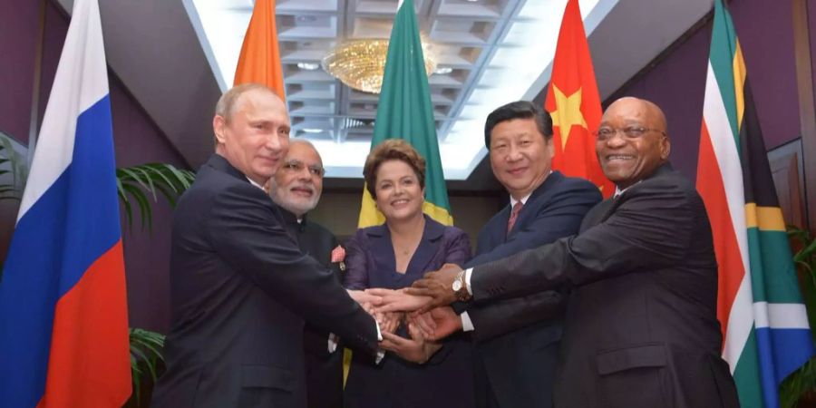 China und Indien sind zusammen in der losen Staatenvereinigung BRICS vertreten.