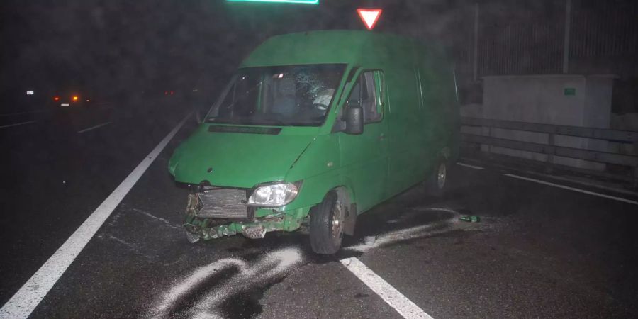 Unfall auf der A1 bei Gunzgen.