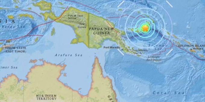 Schon wieder! - Erdbeben erschüttert Papua-Neuguinea