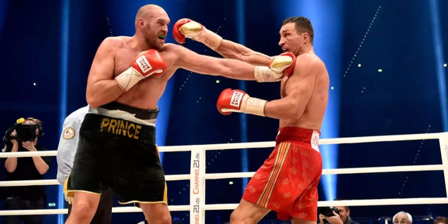 Fury bezwang im November 2015 Wladimir Klitschko.