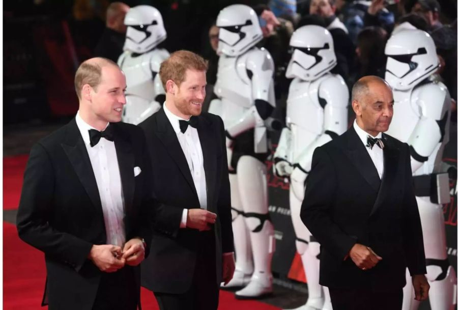 Prinz William und Prinz Harry sind grosse «Star Wars»-Fans.