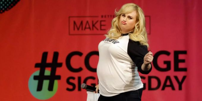 So sieht Rebel Wilson nicht mehr aus: Die Schauspielerin hat 35 Kilo abgenommen. Rebel Wilson