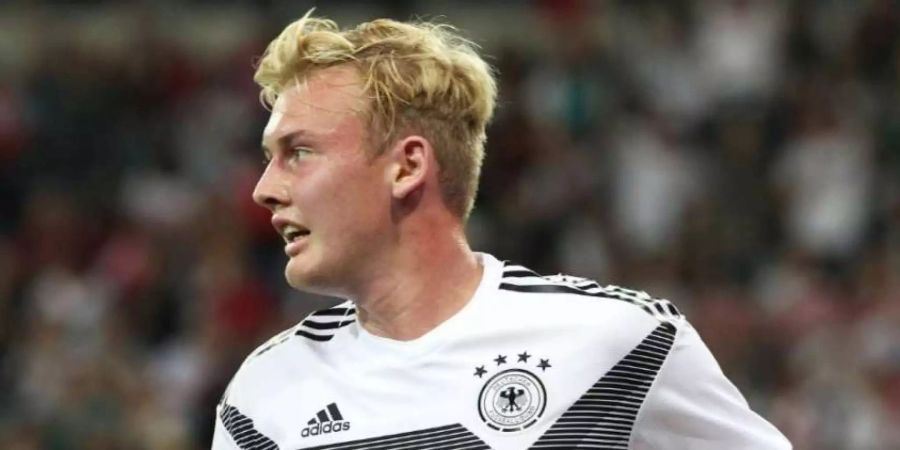 Julian Brandt im Dress der deutschen Nationalmannschaft.