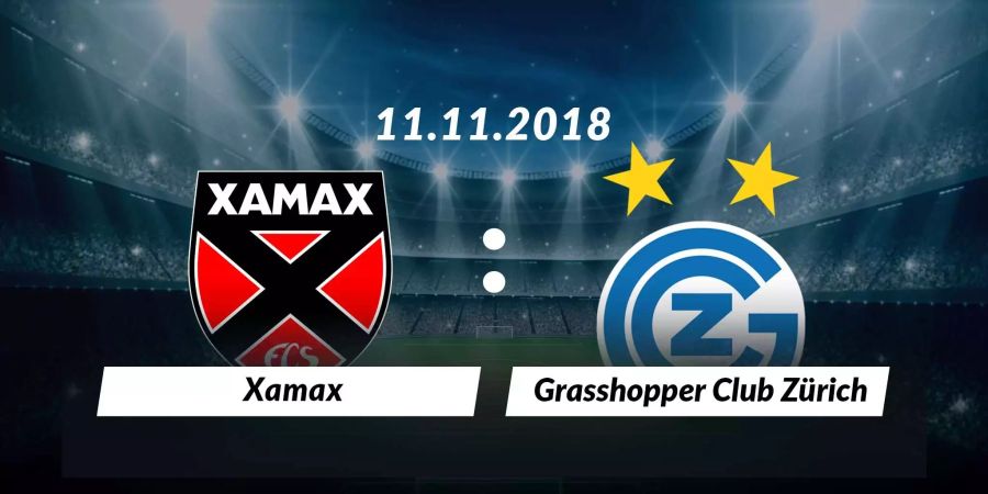 Xamax vs. Grasshopper Club Zürich