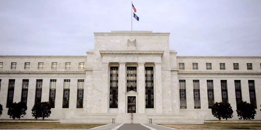 Das Gebäude der US-Notenbank Federal Reserve (Fed).