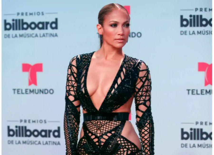 Jennifer Lopez an den Latin Billboard Awards.