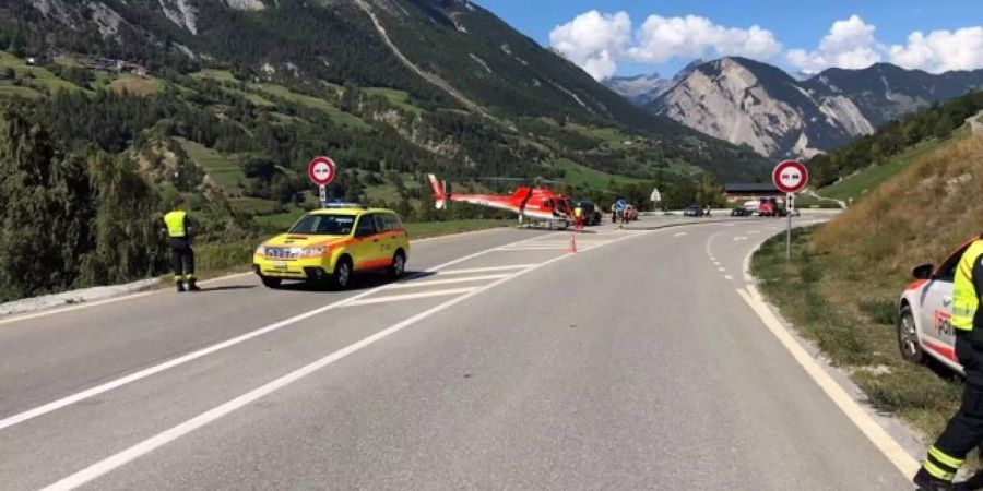 Auf dieser Strasse ereignete sich der tragische Unfall.