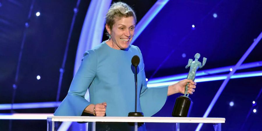 Frances McDormand ist ebenfalls als beste Hauptdarstellerin nominiert.