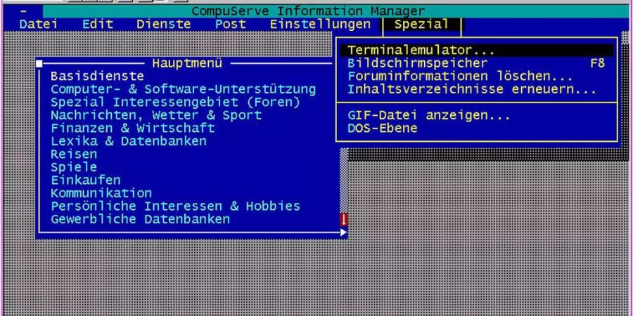 Die Compuserve-Foren gehen endgültig offline.