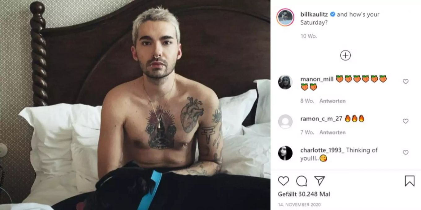Bill Kaulitz Spricht Über Promi Flirt Exklusiv Diese Details Schlagen Ein - nptm6uk